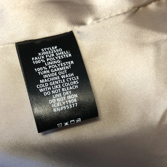 COAT FAUX FUR RARE! - Picture 12 of 12